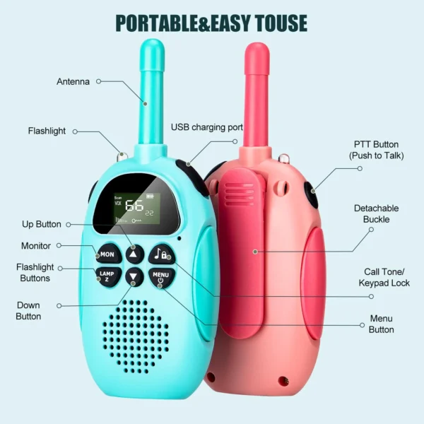 Kids Long-Range Walkie Talkies - Image 3