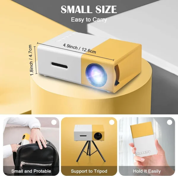 Portable LED Projector - Image 3