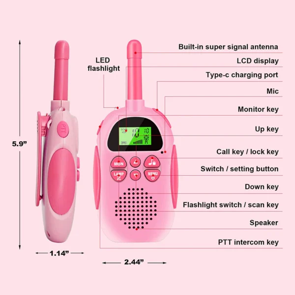 Kids Long-Range Walkie Talkies - Image 11