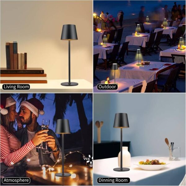 Metal Rechargeable Lamp - Image 4