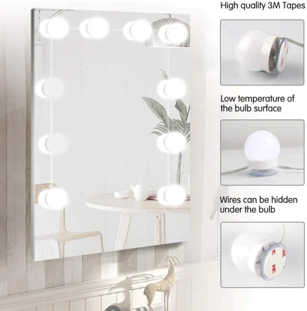 Hollywood Vanity Mirror Lights - Image 6