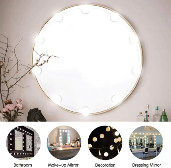 Hollywood Vanity Mirror Lights - Image 7